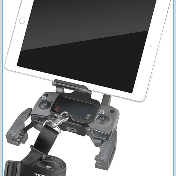 Tablet / Phone Front Holder with Neck Lanyard - Picture 1 of 9